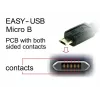 Καλώδιο USB DeLOCK 83851 USB 2.0 3m USB A Micro-USB B μαύρο