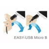 Καλώδιο USB DeLOCK 83851 USB 2.0 3m USB A Micro-USB B μαύρο