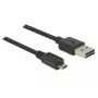 Καλώδιο USB DeLOCK 83851 USB 2.0 3m USB A Micro-USB B μαύρο
