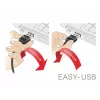 Καλώδιο USB DeLOCK 83856 USB 2.0 2m USB A Micro-USB B μαύρο