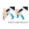 Καλώδιο USB DeLOCK 83856 USB 2.0 2m USB A Micro-USB B μαύρο