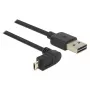 Καλώδιο USB DeLOCK 83856 USB 2.0 2m USB A Micro-USB B μαύρο