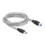 Καλώδιο USB DeLOCK 86779 Type-A σε Type-B 2m μεταλλικό περίβλημα