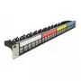 Patch Panel DeLOCK 19 ιντσών 24 θυρών με ράγα οδήγησης καλωδίων