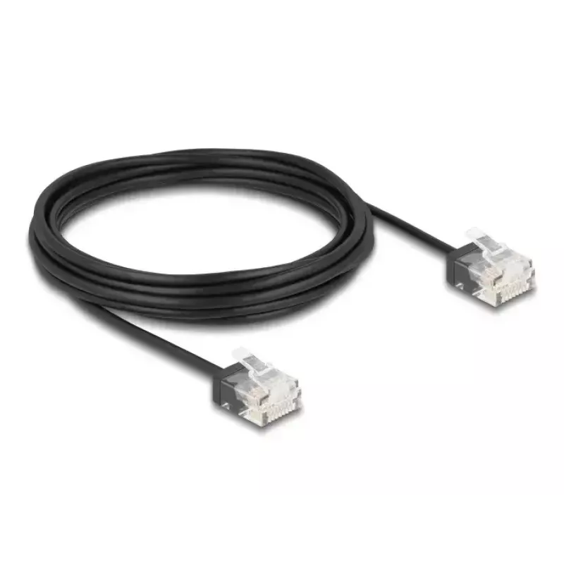 Καλώδιο δικτύου DeLOCK RJ45 Cat.6 UTP 5m μαύρο
