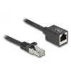 Καλώδιο δικτύου DeLOCK 90320 RJ-45 Cat6a 1 m μαύρο