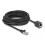 Καλώδιο δικτύου DeLOCK 90320 RJ-45 Cat6a 1 m μαύρο