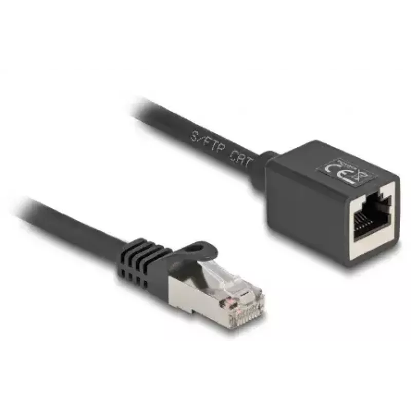 Καλώδιο δικτύου DeLOCK 90318 RJ-45 Cat6a 5 m μαύρο