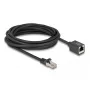 Καλώδιο δικτύου DeLOCK 90318 RJ-45 Cat6a 5 m μαύρο