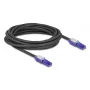 Καλώδιο δικτύου DeLOCK 80929 RJ-45 Cat6 5m μαύρο μωβ