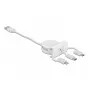 DeLOCK Easy 45 Module USB 2.0 3-in-1 ανασυρόμενο καλώδιο 0,5 m