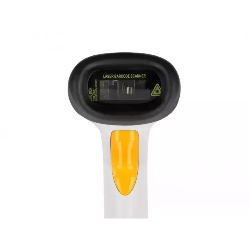 Σαρωτής barcode DeLOCK USB 1D Laser ανοιχτό γκρι φορητός ενσύρματος RJ-50