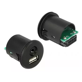 Καλώδιο USB DeLOCK 85718 1,5 m USB A μαύρο