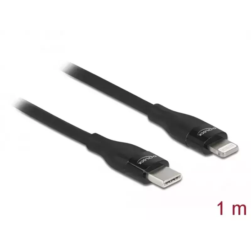 Καλώδιο δεδομένων και φόρτισης USB Type-C σε Lightning DeLOCK 86637
