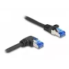 Καλώδιο δικτύου DeLOCK RJ45 Cat.6A S/FTP 2m μαύρο