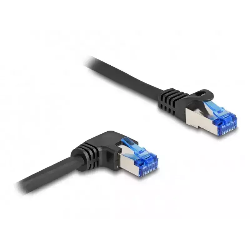 Καλώδιο δικτύου DeLOCK RJ45 Cat.6A S/FTP 2m μαύρο