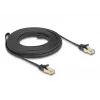 Καλώδιο δικτύου DeLOCK RJ45 επίπεδο 7,5 m Cat6A U/FTP μαύρο