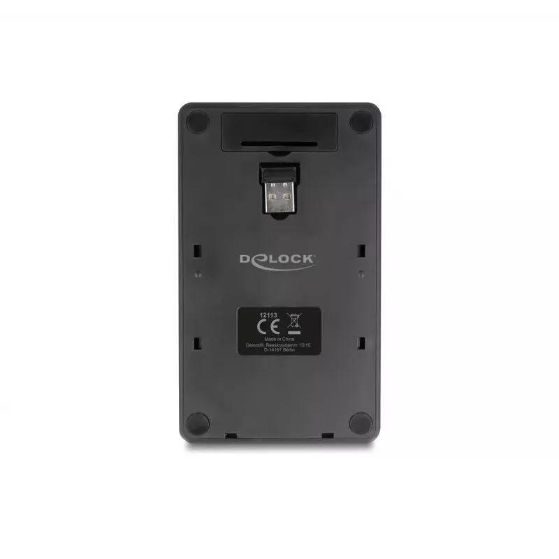 Αριθμητικό πληκτρολόγιο DeLOCK 12113 USB μαύρο 20 πλήκτρα universal