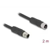 DeLOCK 80520 Καλώδιο αισθητήρα/ενεργοποιητή 2 m RST M12 μαύρο