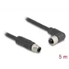 DeLOCK Καλώδιο αισθητήρα/ενεργοποιητή 80527 5 m RST M12 μαύρο