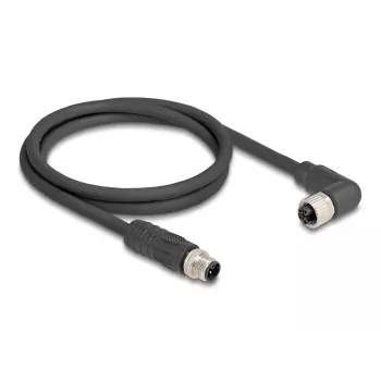 DeLOCK Καλώδιο αισθητήρα/ενεργοποιητή 80527 5 m RST M12 μαύρο