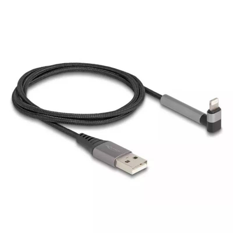 DeLOCK Καλώδιο δεδομένων και φόρτισης USB Type-A σε Lightning 1,5 m MFi