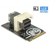 Εσωτερικός αντάπτορας Mini-SAS DeLOCK 63918