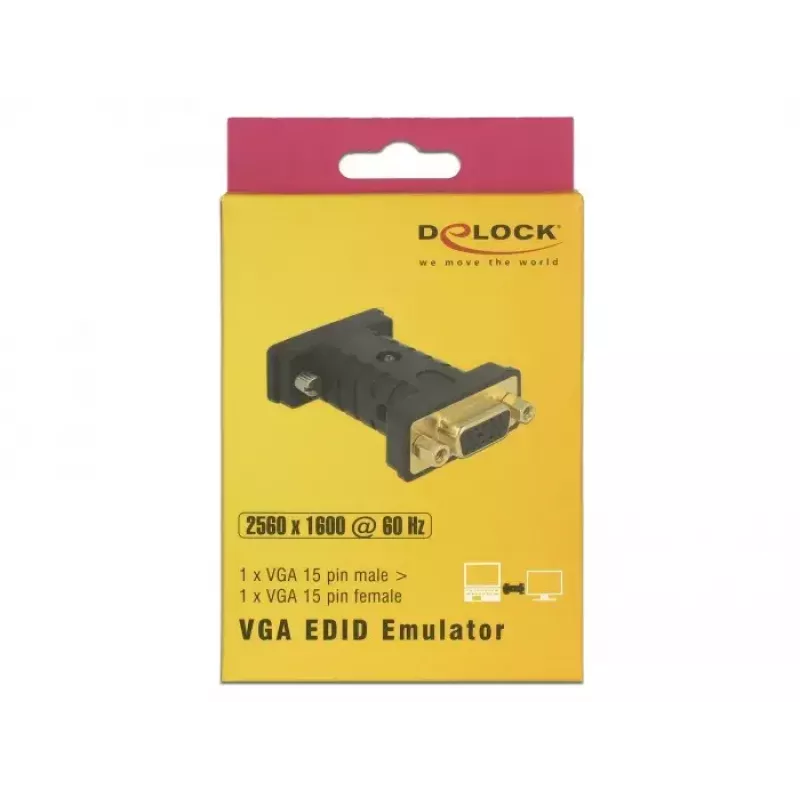 Αντάπτορας VGA D-Sub DeLOCK 63326