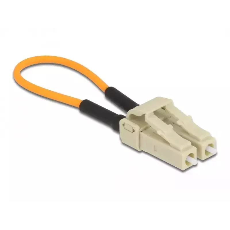 Προσαρμογέας Loopback οπτικής ίνας DeLOCK 86930 LC OM2 Multimode Μπεζ
