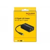 DeLOCK 65990 USB Type-C σε 2.5 Gigabit LAN Adapter, μαύρο
