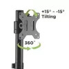 Techly ICA-LCD 401 Βάση οθόνης / βάση στήριξης 81,3 cm (32 ίντσες) για γραφείο μαύρο