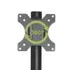 Techly ICA-LCD 401 Βάση οθόνης / βάση στήριξης 81,3 cm (32 ίντσες) για γραφείο μαύρο