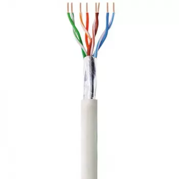 Techly ITP-C5F-305-RIS Καλώδιο δικτύου γκρι 305 m Cat5e F/UTP (FTP)