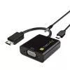 Μετατροπέας Techly HDMI Mini C σε VGA IDATA HDMI-VGA4, VGA (D-Sub), HDMI Type C (Mini), αρσενικό, θηλυκό, 1920 x 1080 pixel, 1080p, 720p, 480p