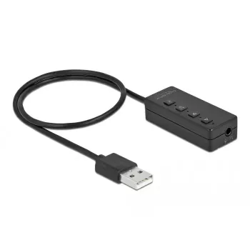 Αντάπτορας ακουστικών USB και μικροφώνου DeLOCK 66731