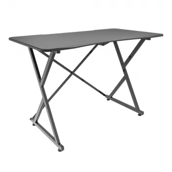 Techly Gaming Desk για PC με λοξή εργονομική άκρη μαύρο