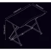 Techly Gaming Desk για PC με λοξή εργονομική άκρη μαύρο