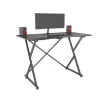 Techly Gaming Desk για PC με λοξή εργονομική άκρη μαύρο