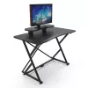 Techly Gaming Desk για PC με λοξή εργονομική άκρη μαύρο