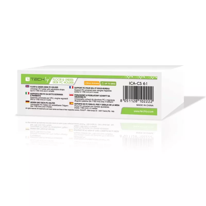 Techly ICA-CS 61 βάση CPU για γραφείο μαύρη