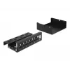 Keystone patch panel DeLOCK 43413 8 port μαύρο