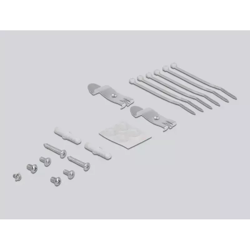 Patch panel DeLOCK Keystone 6 port μαύρο