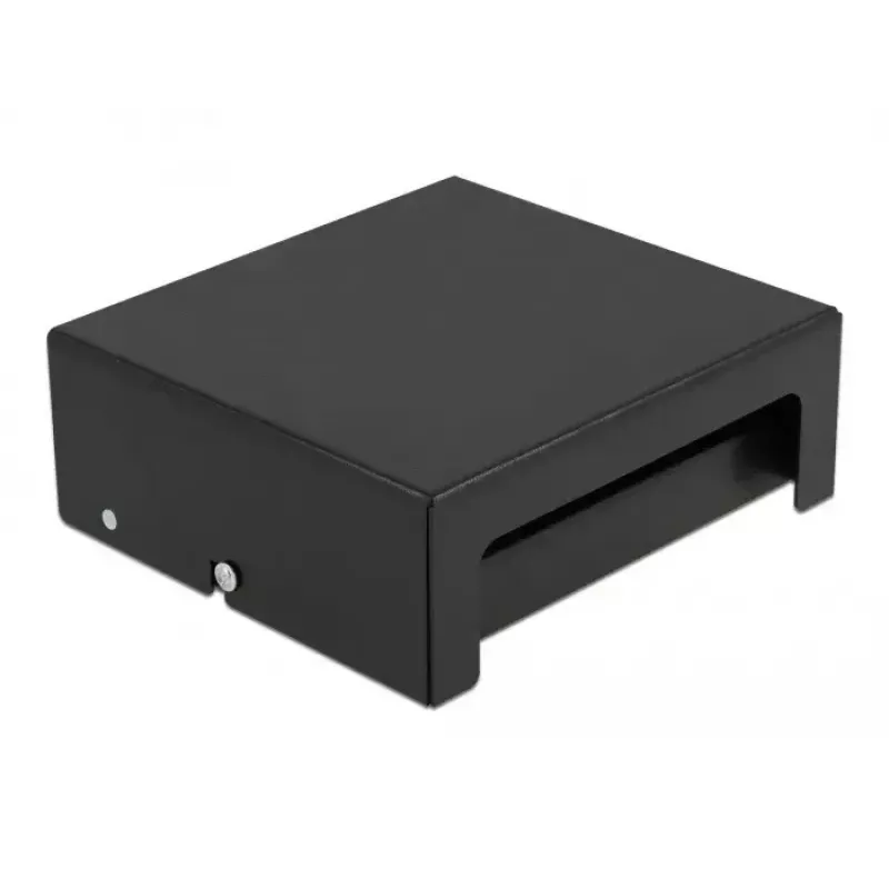 Patch panel DeLOCK Keystone 6 port μαύρο