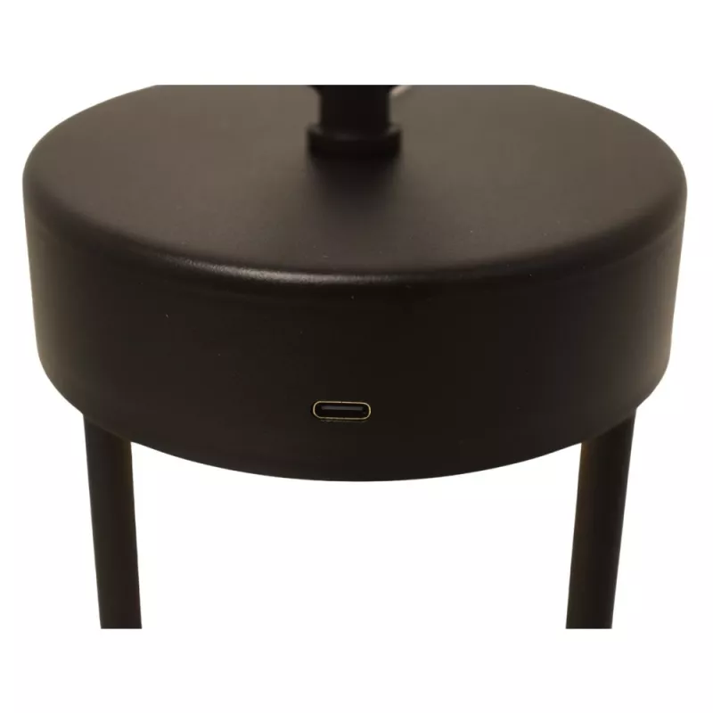 Techly I-LAMP-TABLE1 Επιτραπέζιο φωτιστικό μη αντικαταστάσιμος λαμπτήρας 3 W LED μαύρο