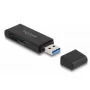 Αναγνώστης καρτών DeLOCK 91002 USB Μαύρο MicroSD SD SDHC SDXC 5000 Mbit/s