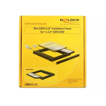 Πάνελ κάλυψης DeLOCK 62669 13,3 cm (5,25 ίντσες)