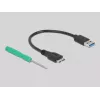 Θήκη SSD DeLOCK 42007 μαύρη M.2