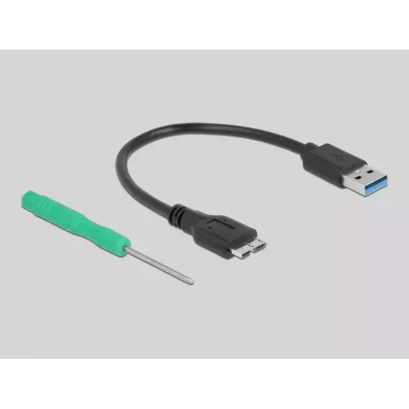 Θήκη SSD DeLOCK 42007 μαύρη M.2