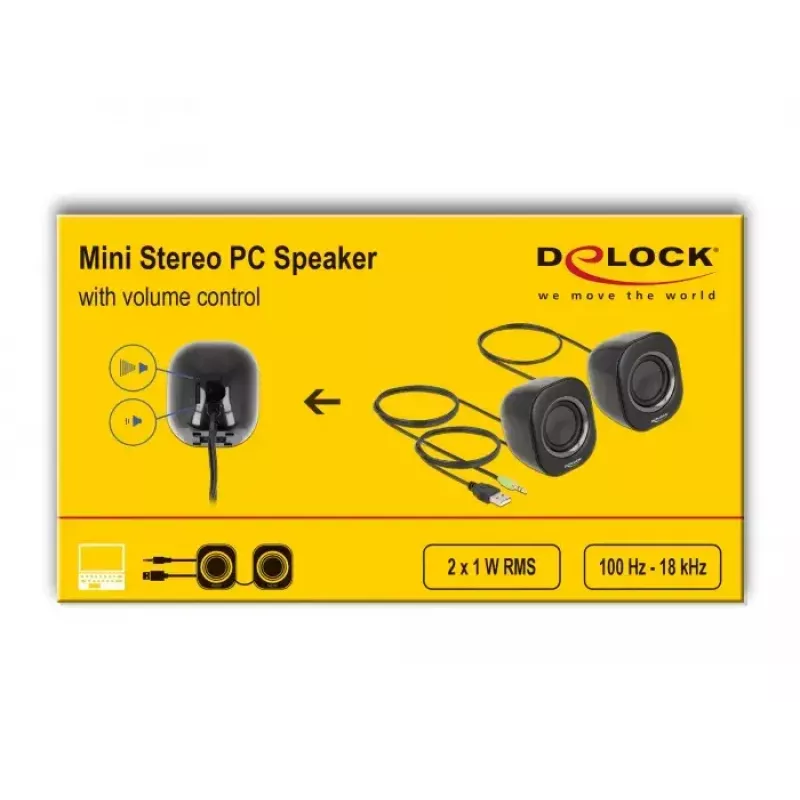 Ηχείο DeLOCK 27002 2 W