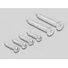 Αξεσουάρ patch panel DELOCK 81333 — λευκό στήριγμα πολυανθρακικού, 152×50×82 mm